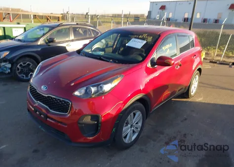 2017 Kia Sportage Lx from USA, damaged, VIN KNDPM3ACXH7174741